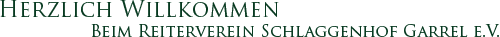 Herzlich Willkommen beim Reiterverein Schlaggenhof Garrel e.V.